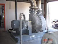 BLOWER PROTECTIVE INSULATION